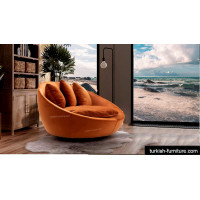 Munich Round Seat Armchair